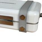 Rimowa Personal Polycarbonate Crossbody Clutch White