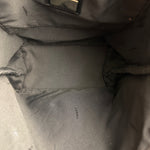 Fendi FF Black Canvas Logo Tote