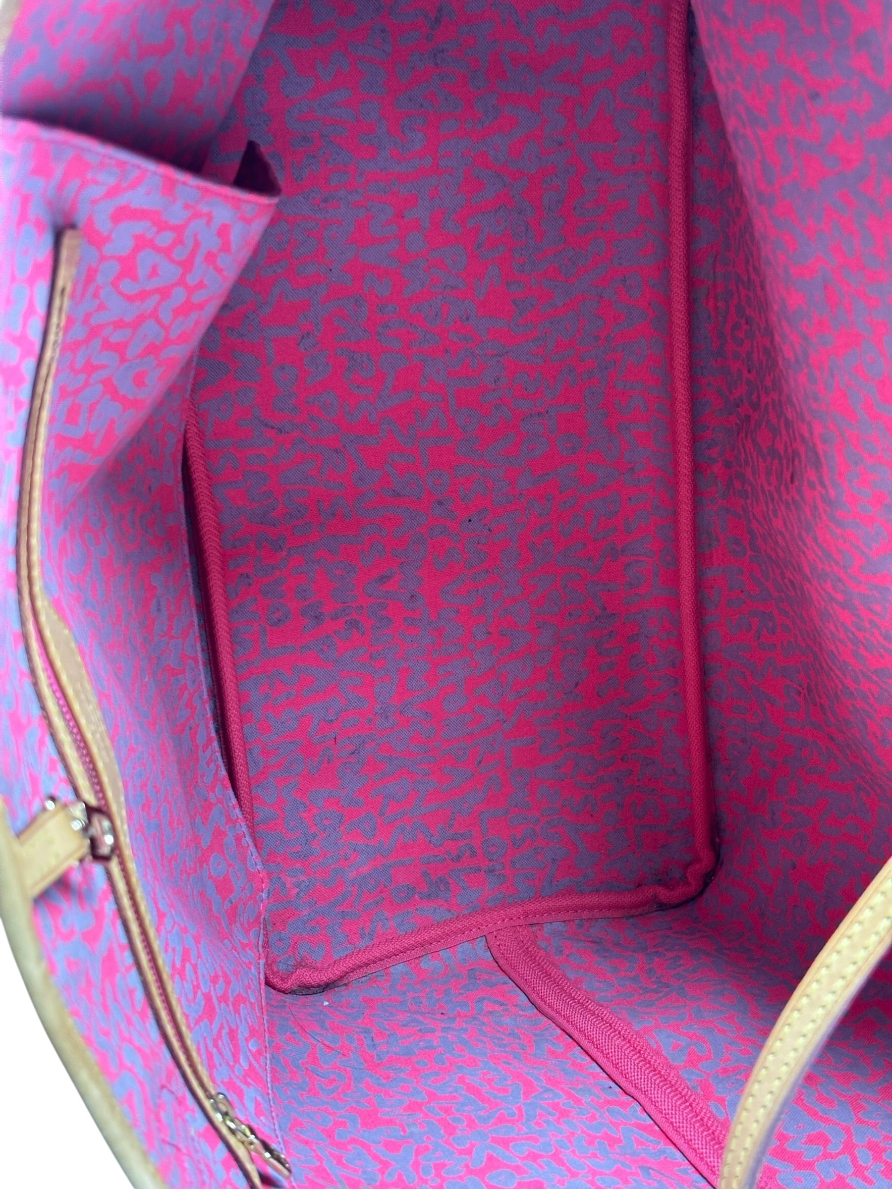 Louis Vuitton x Stephen Sprouse Graffiti Pink/Brown Monogram Neverfull GM