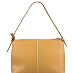 Burberry Vintage Beige Leather Shoulder Bag