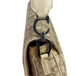 Christian Dior Trotter Flower Embroidered Flap Crossbody