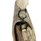 Christian Dior Trotter Flower Embroidered Flap Crossbody