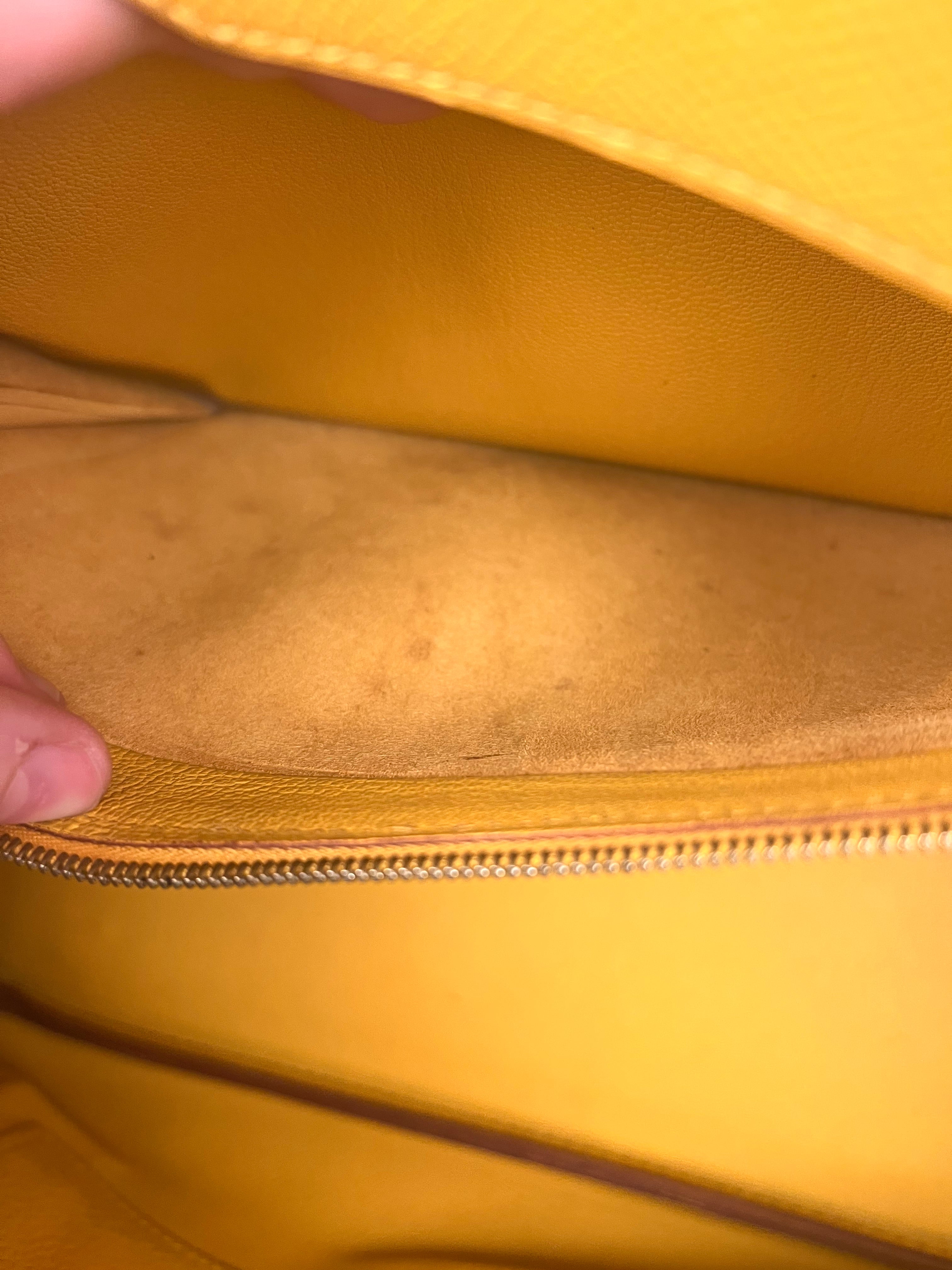 Hermes Birkin 35 Cushvel Havana x Jaune