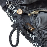 Vintage Versace Jeans Couture Black Polyester Reversible Jacket