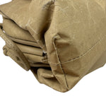 Bottega Veneta Beige Leather Kraft Paper Mini Pouch