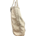Gucci Britt Leather Tote Beige