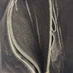 Celine Vintage Black Leather Shoulder Bag