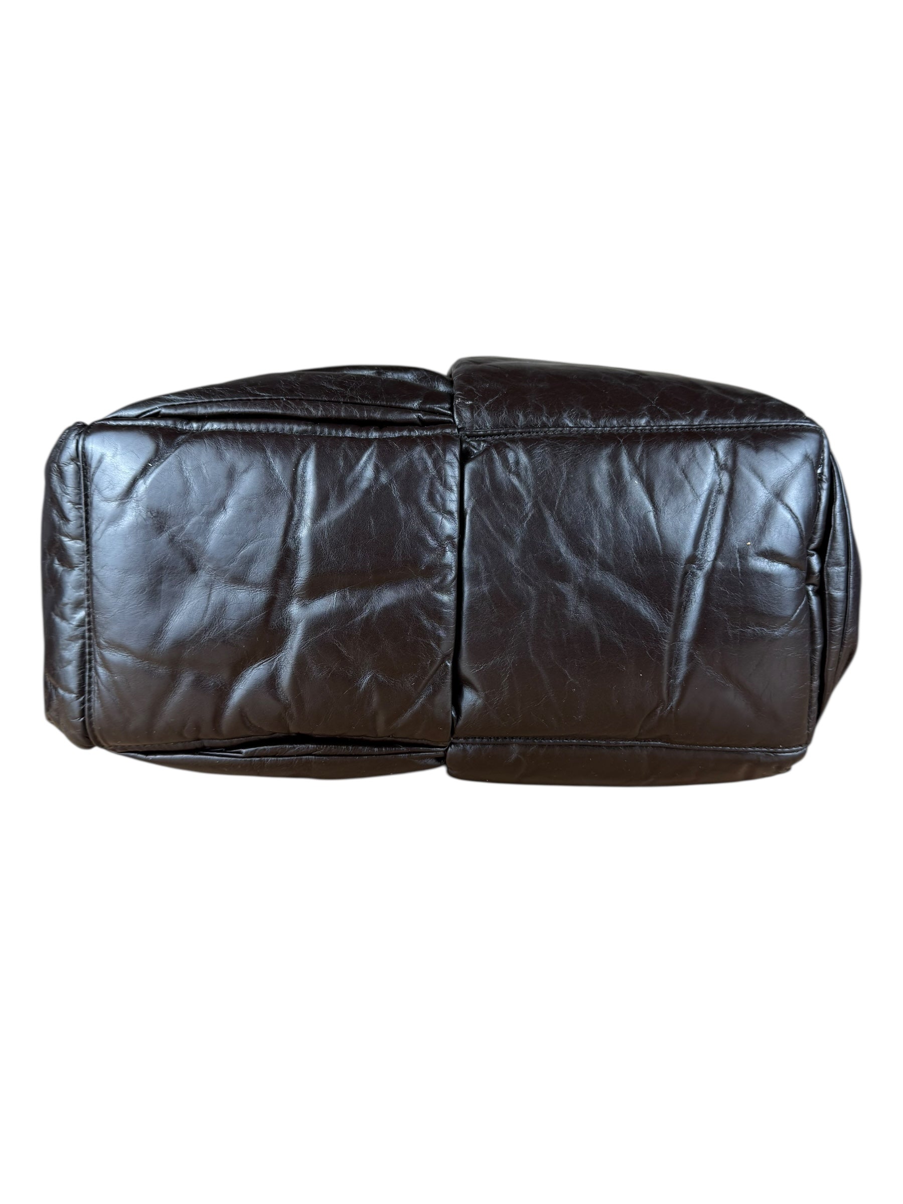 Bottega Veneta The Chain Puffy Tote Bag Brown