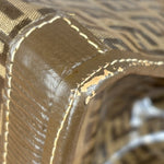 Fendi Brown PVC FF Zucchino Tote Bag