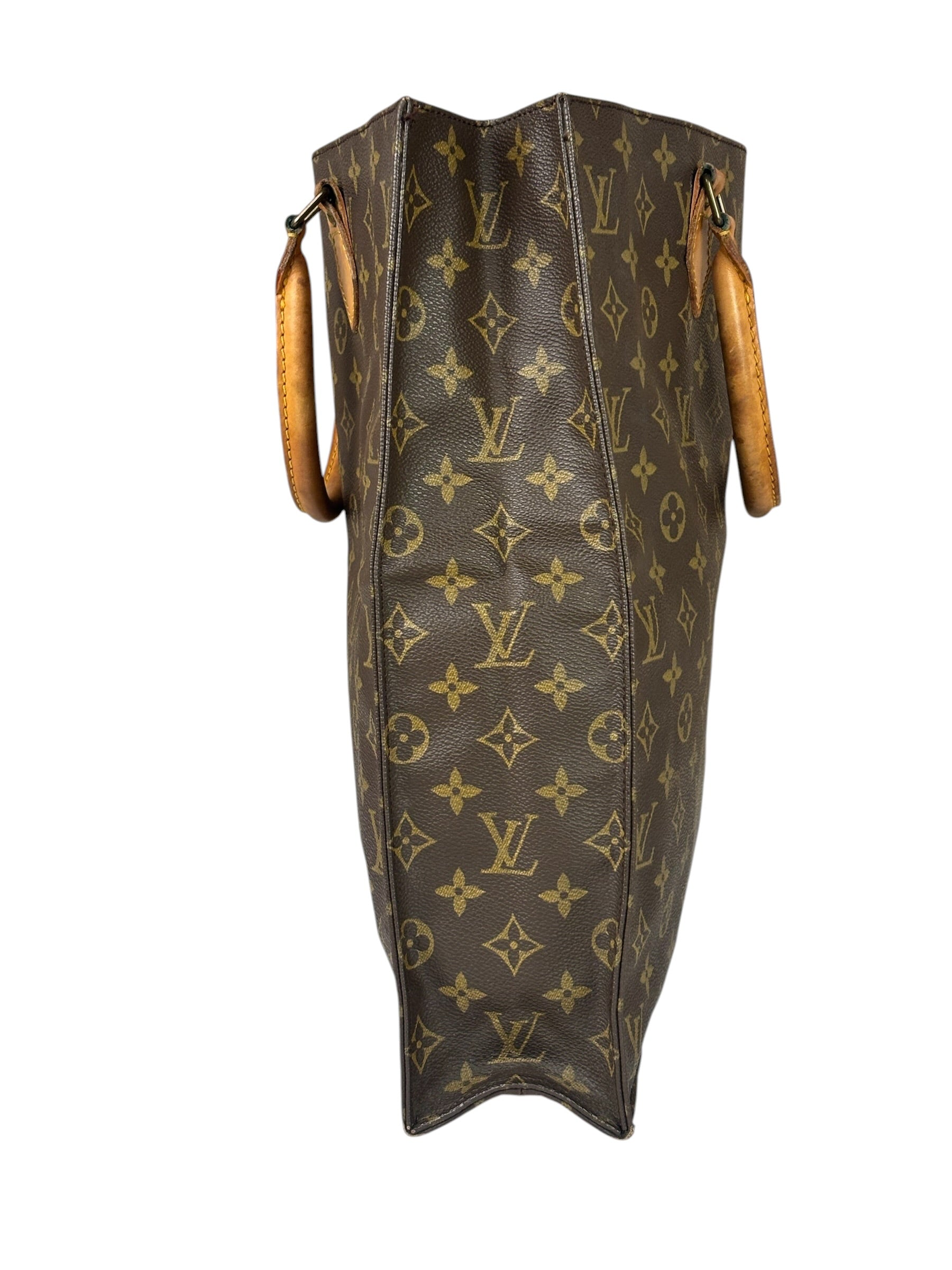 Louis Vuitton Monogram Sac Plat Tote Bag