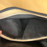 Fendi Vintage Beaded Baguette White
