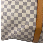 Louis Vuiiton Damier Azur Keepall Bandouliere Hand Bag 55
