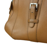 Loewe Brown Leather Senda Top Handle Bag