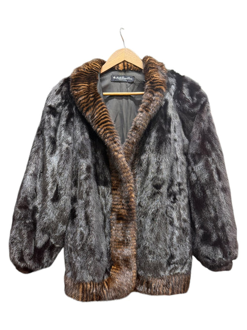 Vintage Maple Queens Dark Brown Mink Fur