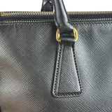 Prada Black Galleria Saffiano Leather Tote