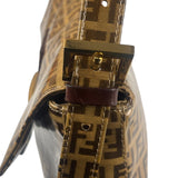 Fendi FF PVC Coated Sequin Buckle Baguette