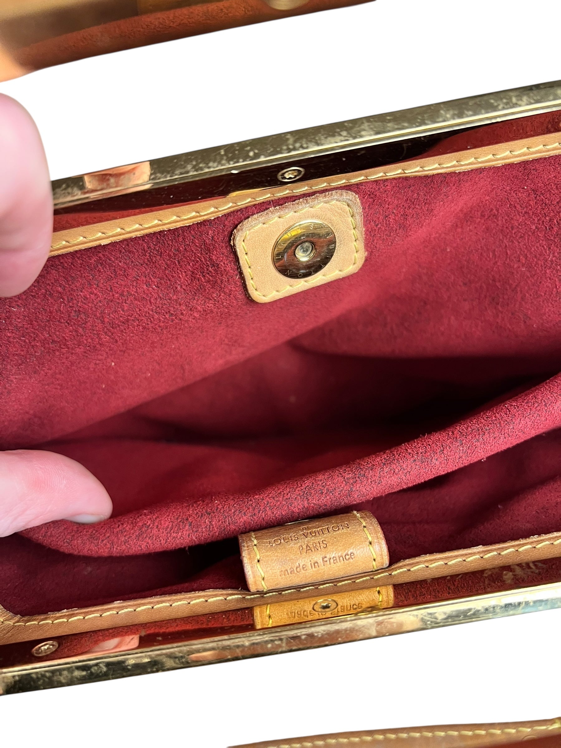 Louis Vuitton White Murakami Judy MM 2Way