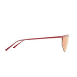 Bottega Veneta BV1091S Oval Panthos Red Sunglasses