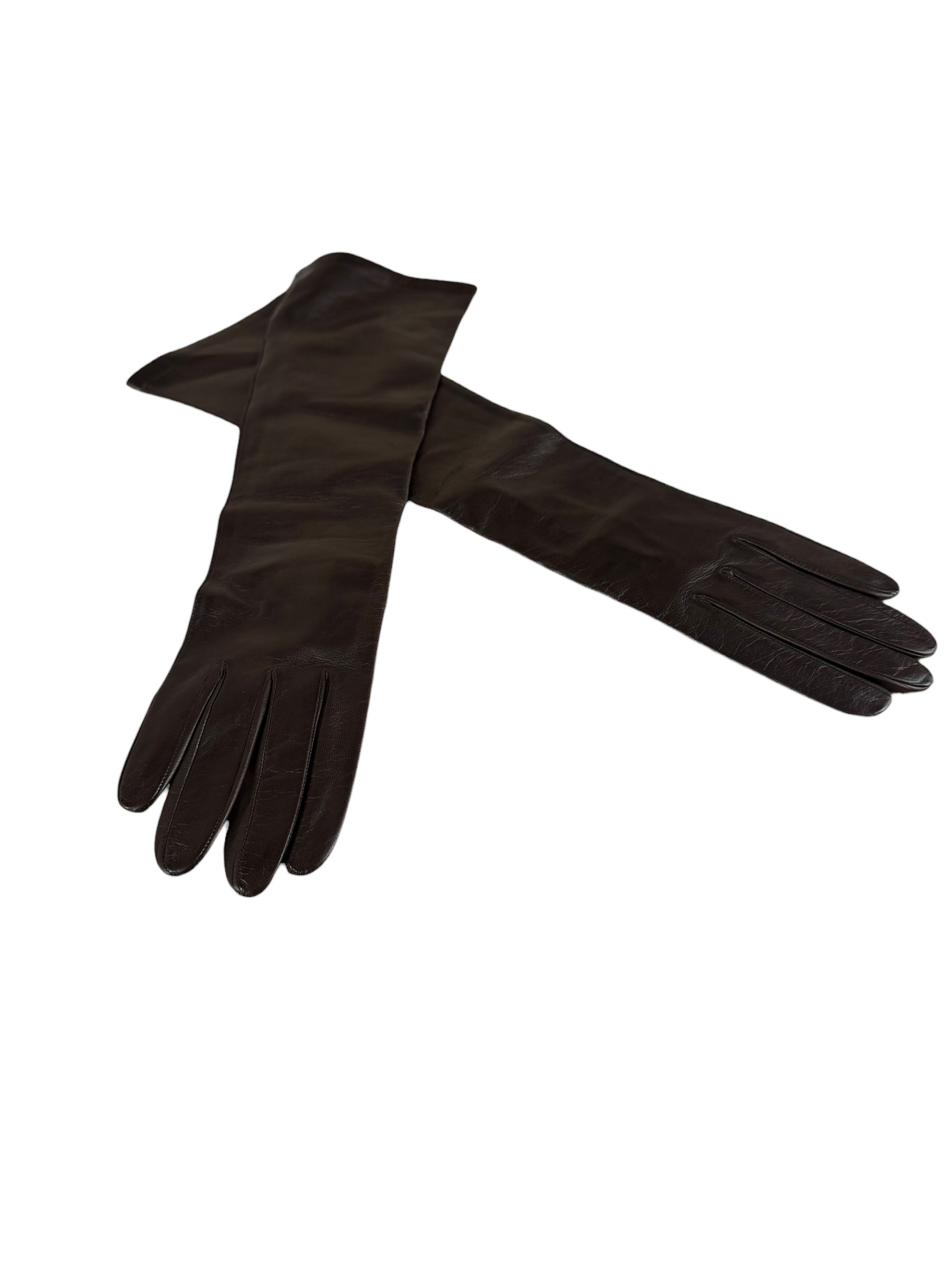 Nieman Marcus Leather Full Length Gloves
