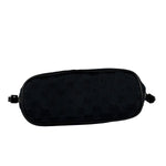 Gucci Black Canvas GG Print Mini Boat Pochette