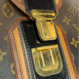 Louis Vuitton Limited Edition Brown/Black  Monogram Mirage Griet Handbag