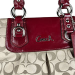 Coach Beige Signature C Tote Bag