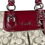 Coach Beige Signature C Tote Bag