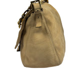 Fendi Beige Leather Mamma Baguette
