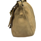 Fendi Beige Leather Mamma Baguette