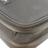 Prada Beauty Black Canvas Travel Cosmetic Pouch