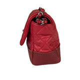 Chanel Red Quilted Leather Boy Flap Bag 2014
