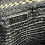 Prada Nylon & Leather Zip Tote