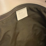 Gucci Vintage Pink Canvas Large Tote Bag