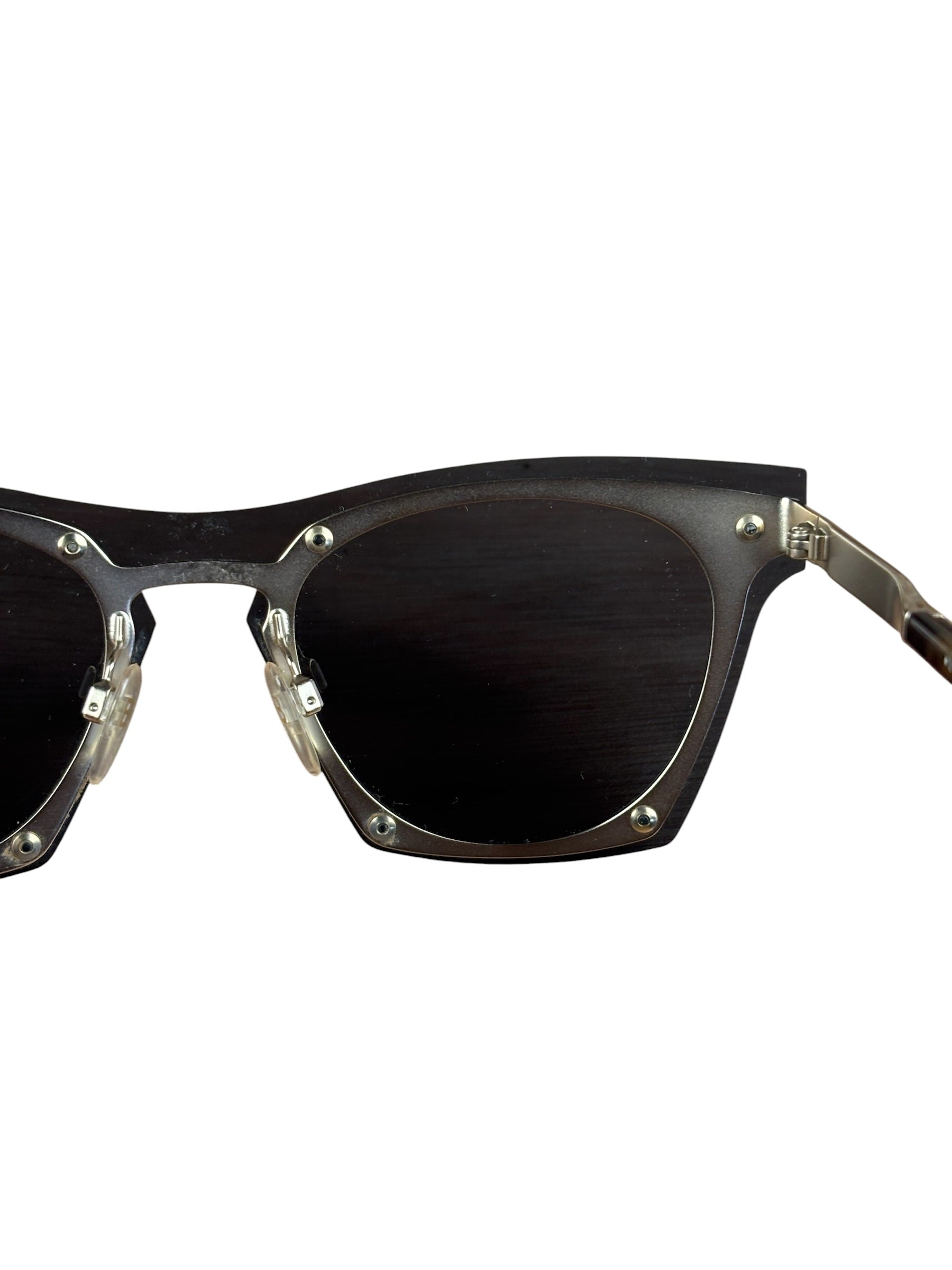 Balenciaga Metal Frame Sunglasses