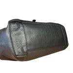 Gucci Black Leather Horsebit Flap Shoulder Bag