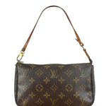 Louis Vuitton Leather Monogram Pochette