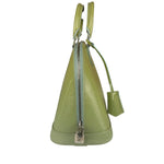 Louis Vuitton Green Patent Epi Alma Handbag