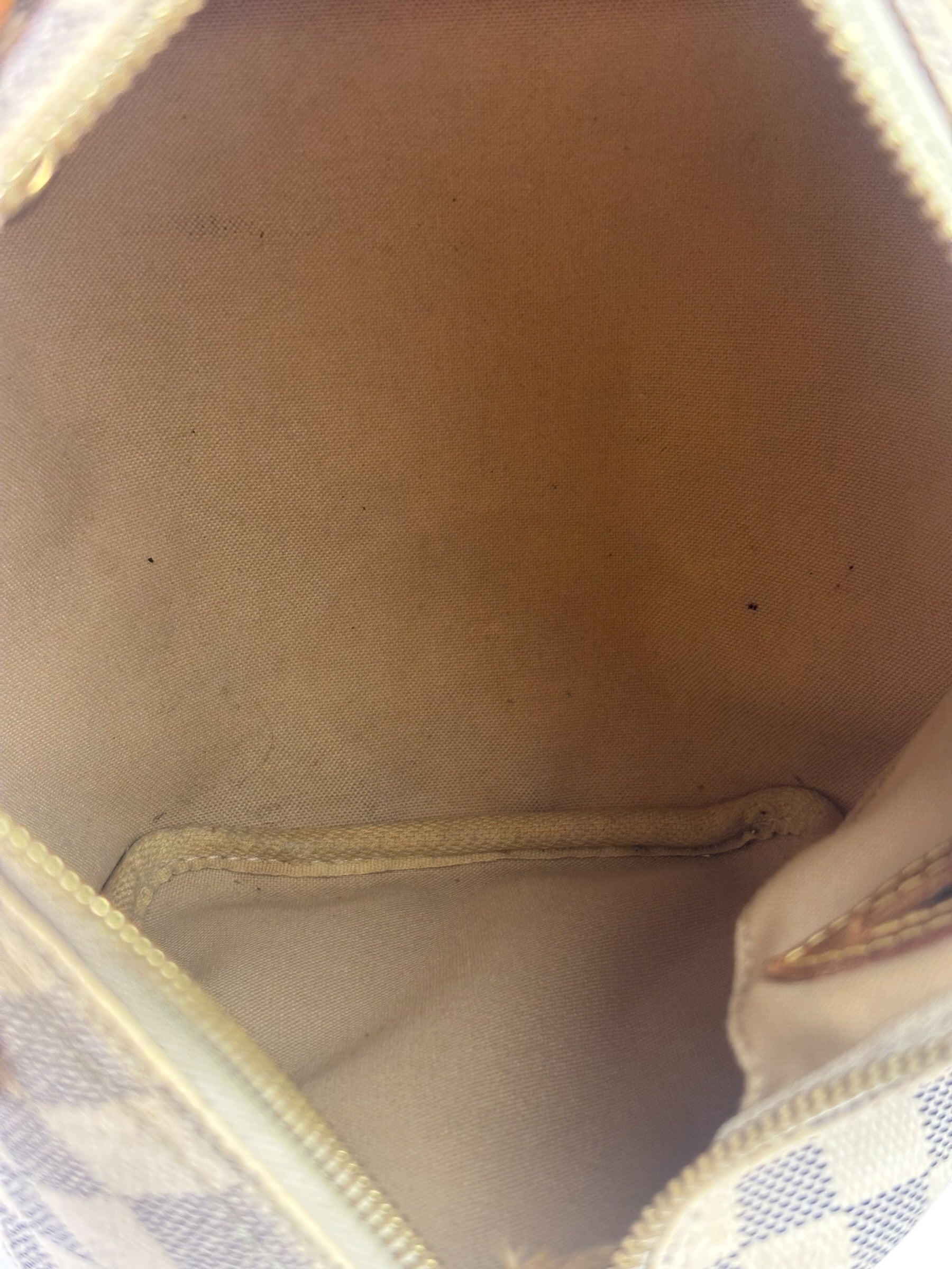 Louis Vuitton Diamier Azur Speedy 25