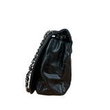 Chanel Black Leather Reissue 2.55 Flap Shoulder Bag 1999