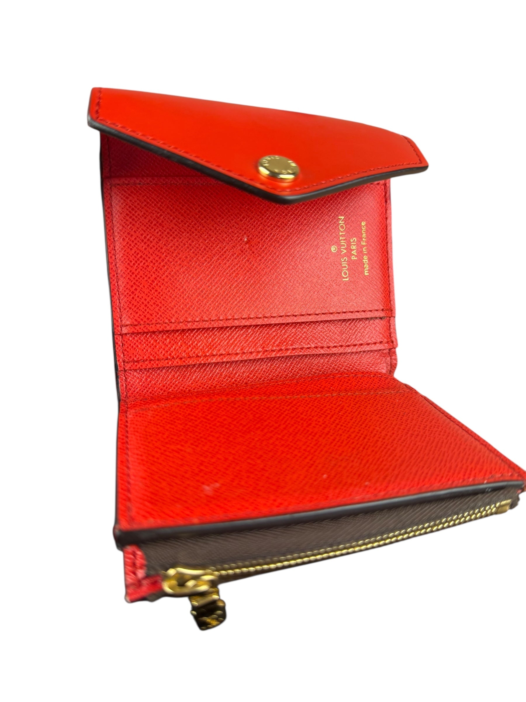 Louis Vuitton Damier Ebene Zoe Wallet