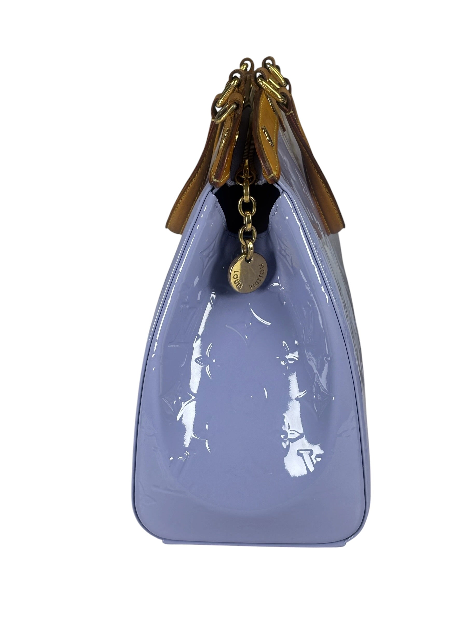 Louis Vuitton Purple Vernis Brea Two-Way Bag