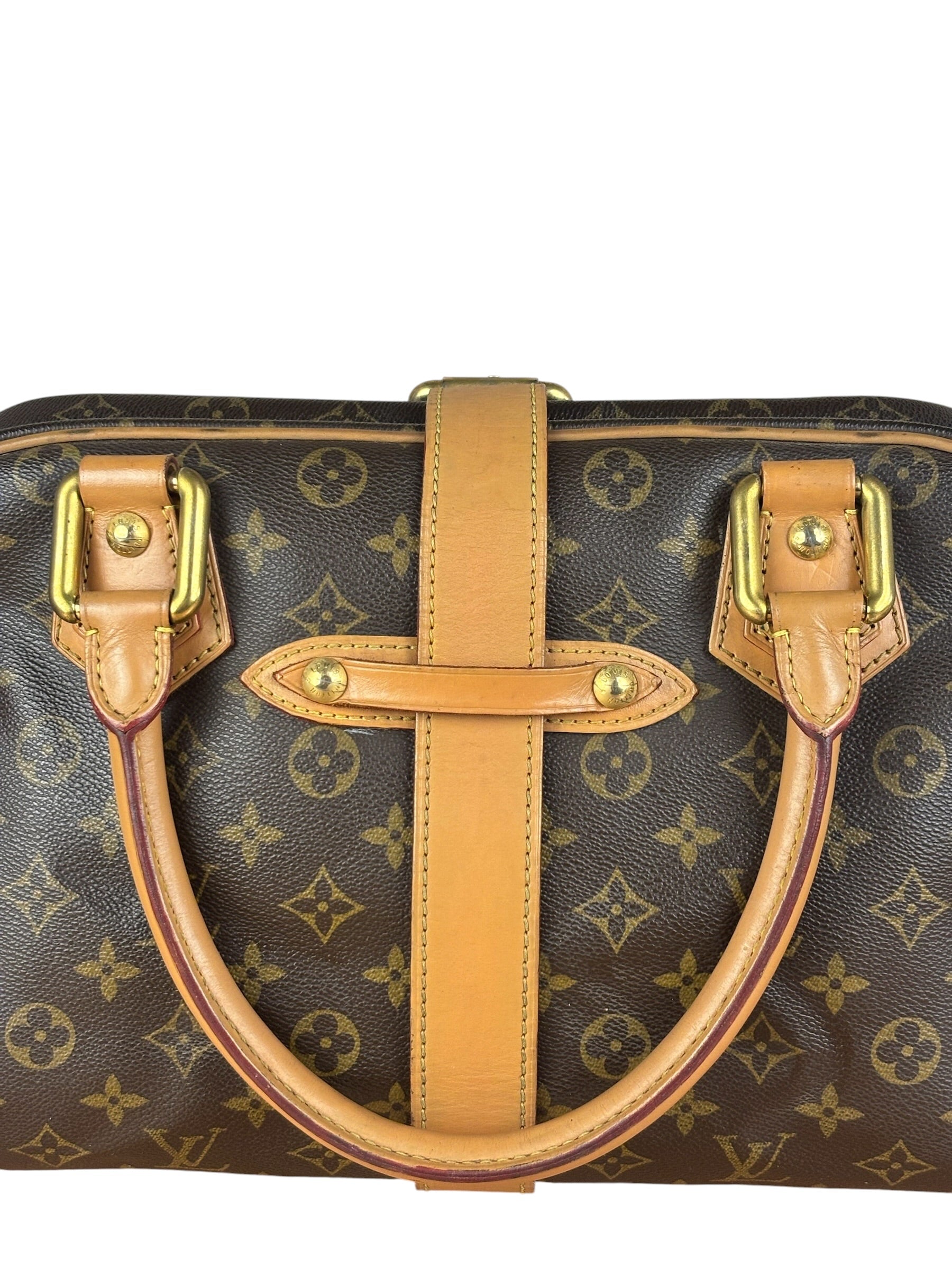 Louis Vuitton Monogram Manhattan Handbag MM