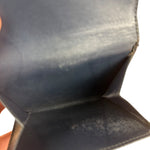 Louis Vuitton Vintage Dark Grey Matte Vernis Wallet