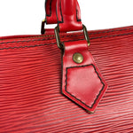 Louis Vuitton Red Epi Leather Speedy 25