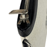 Yves Saint Laurent Off-White Rive Gauche Zipped Pouch
