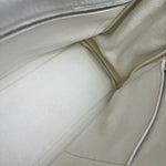 Hermes Kelly 32 White Clemence Leather Handbag 2008
