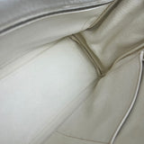 Hermes Kelly 32 White Clemence Leather Handbag 2008