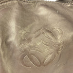 Loewe Metallic Gold Leather Nappa Aire Handbag