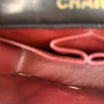 Chanel Black Quilted Leather Mini Flap Bag  2011