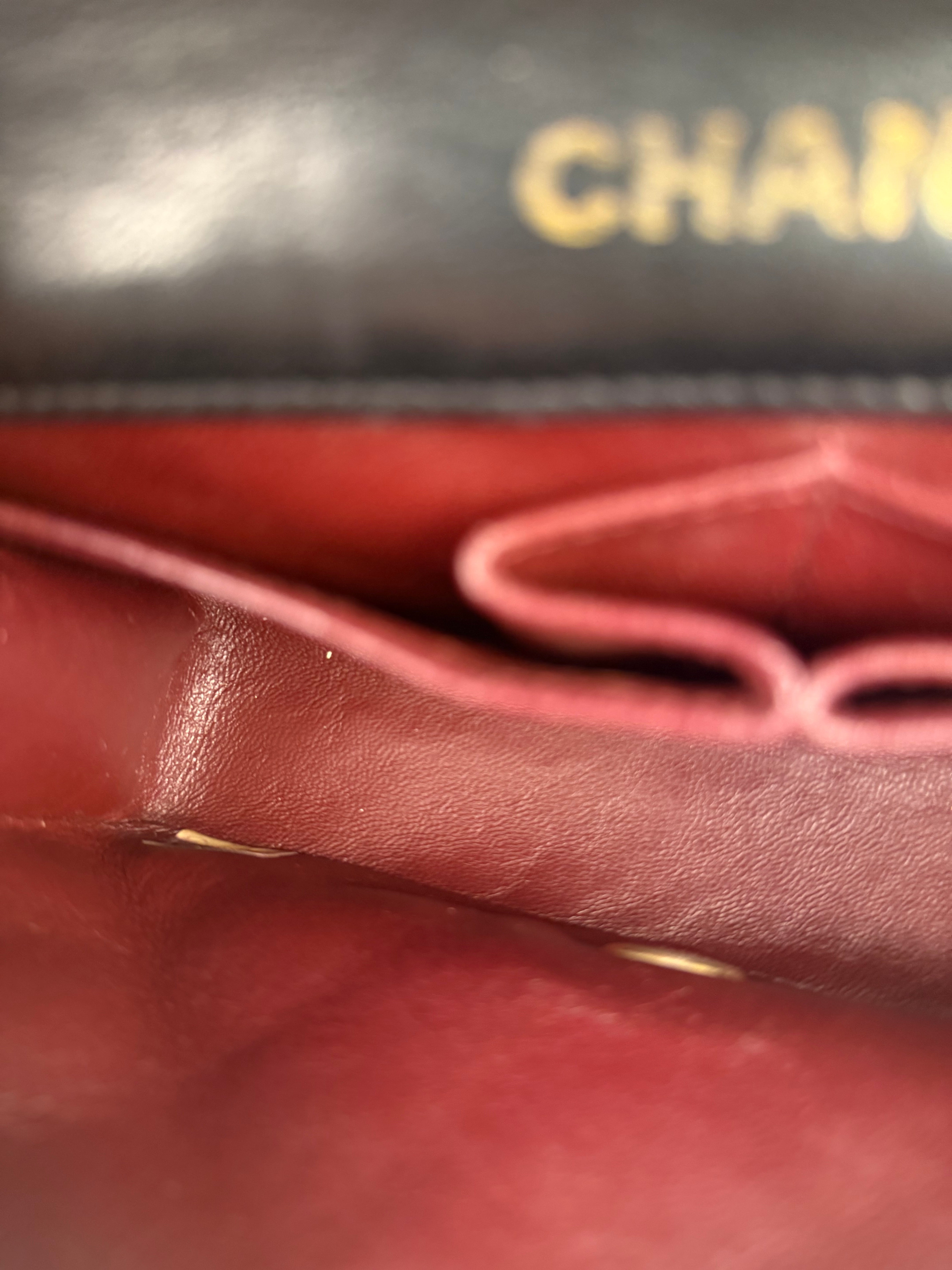 Chanel Black Quilted Leather Mini Flap Bag  2011